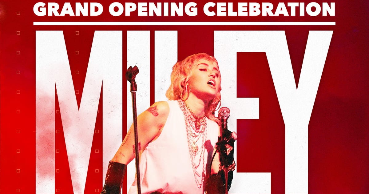 Miley Cyrus Headlines Resorts World Las Vegas Grand Opening