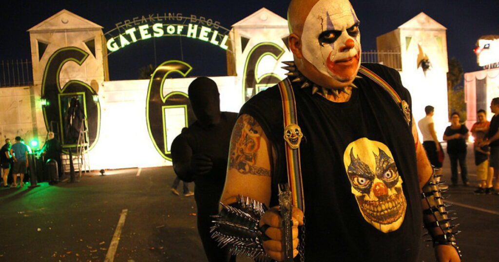Gates of Hell Freakling Bros. Horror Shows Travelivery® Las Vegas