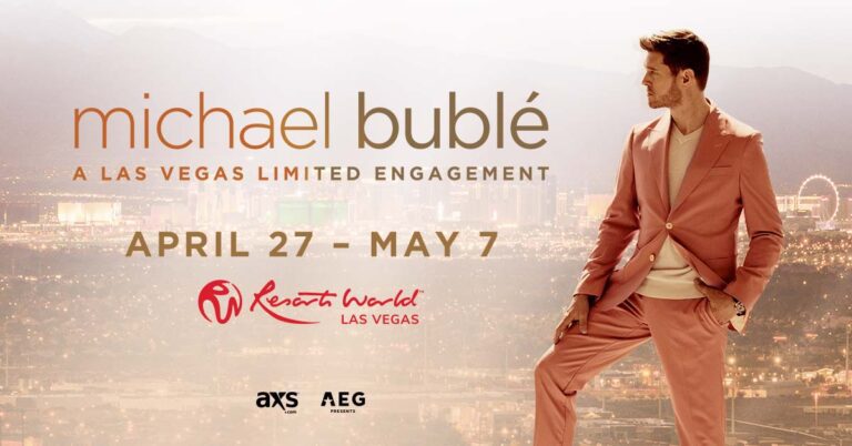 Michael Bublé at Resorts World Theatre – Las Vegas Limited Engagement