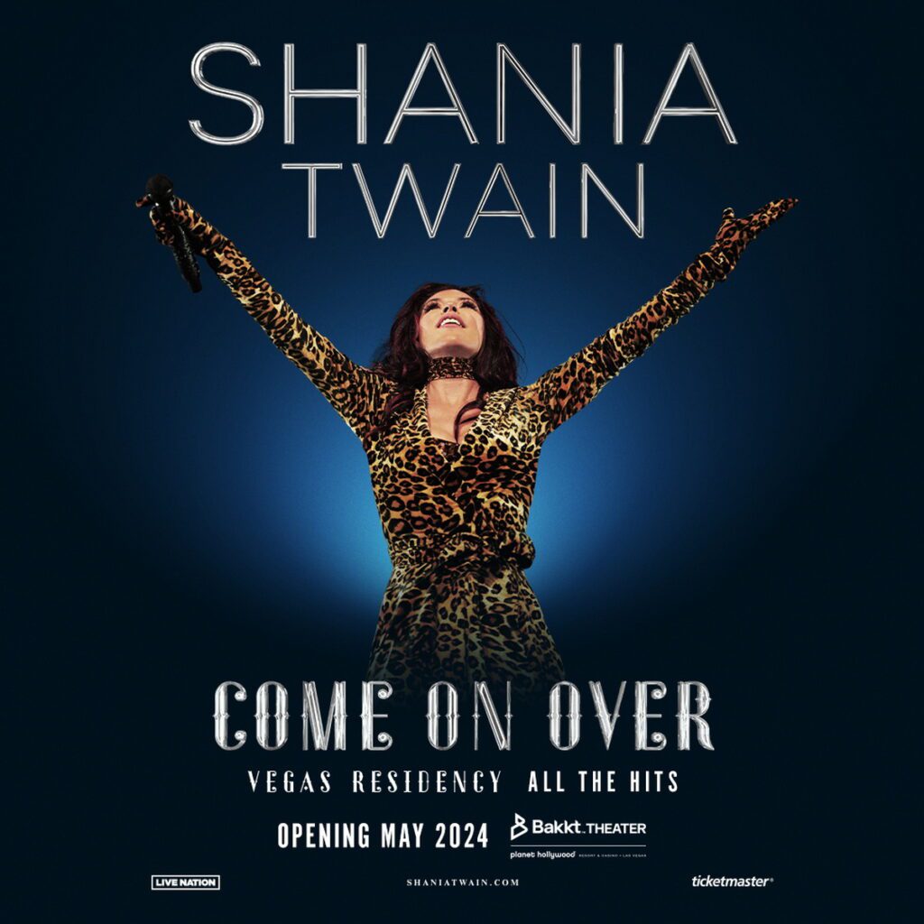 Shania Twain COME ON OVER – The Las Vegas Residency 