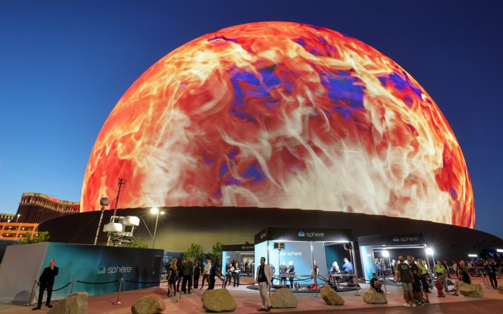 The Sphere At The Venetian Las Vegas