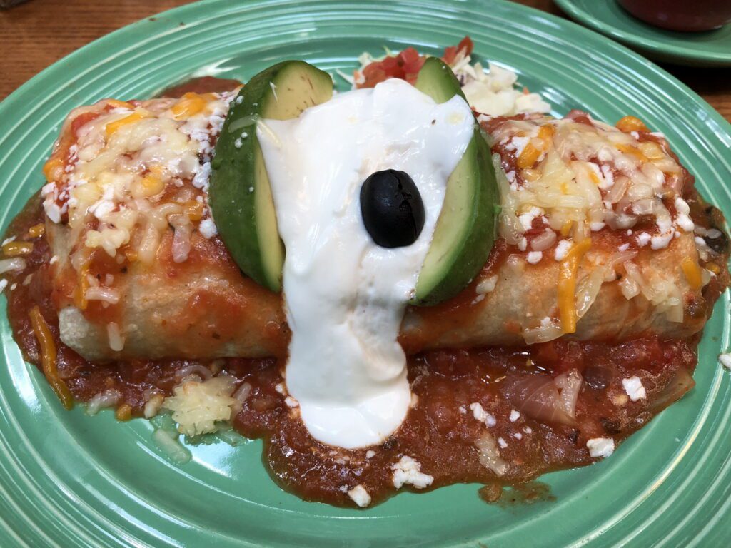 Panchos Ultimate Breakfast Burrito - Courtesy of Pancho's Mexican Restaurant