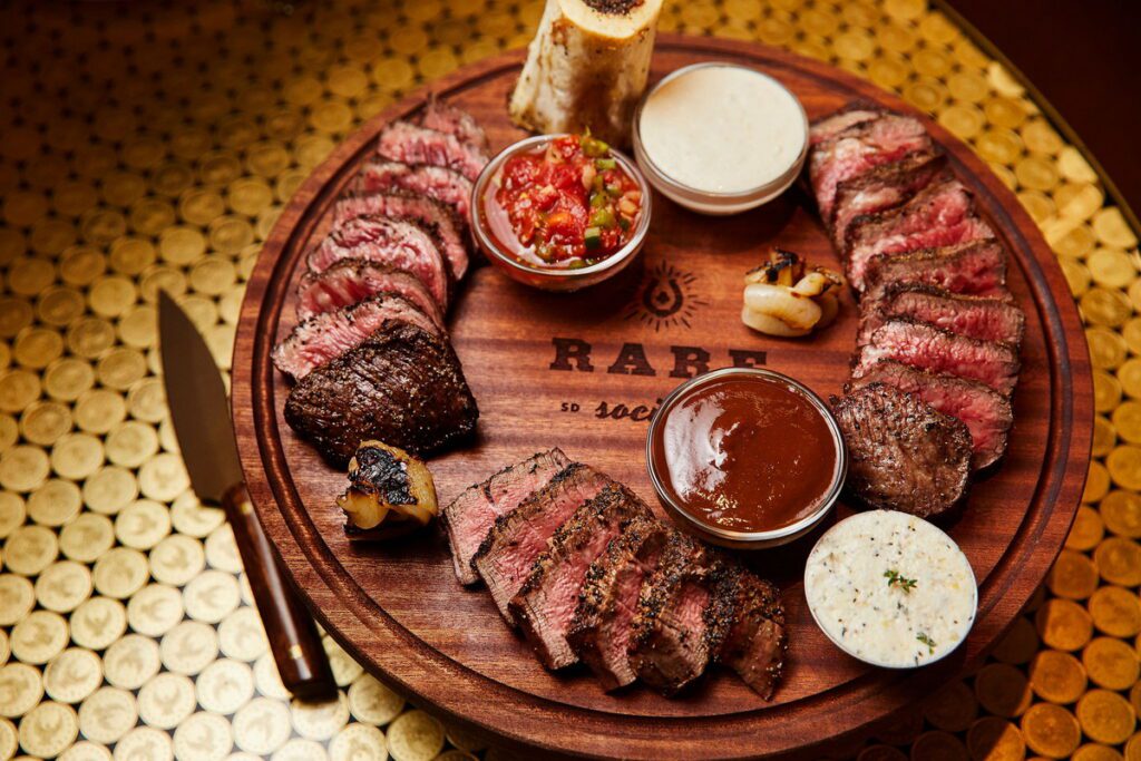 Steak Board, courtesy of Rare Society