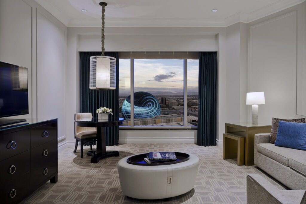 The Palazzo at The Venetian Resort Las Vegas - Grand King Sphere View