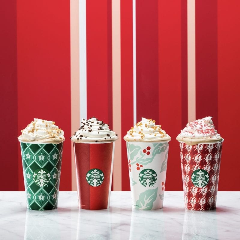 Starbucks 2018 Holiday Cups