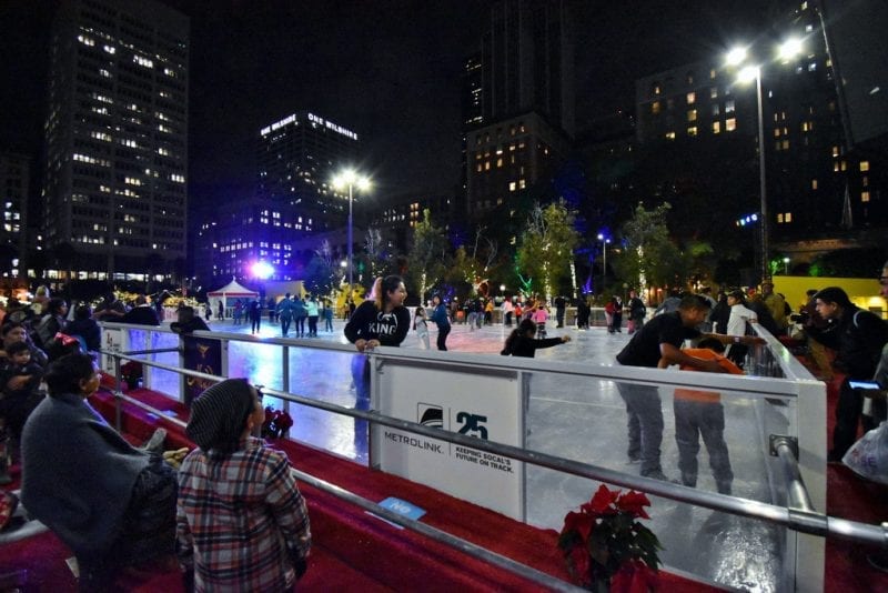 Bai Holiday Ice Rink Pershing Square - DOWNTOWN VIEWS
