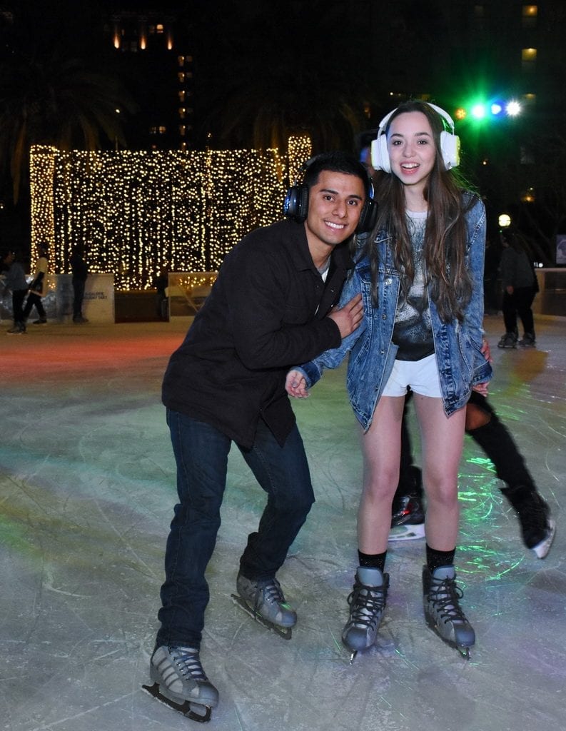 Bai Holiday Ice Rink Pershing Square - SILENT SKATE PARTY
