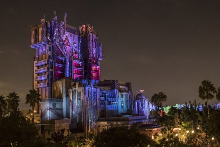 Guardians of the Galaxy–Monsters After Dark! during Halloween Time at Disney California Adventure Park