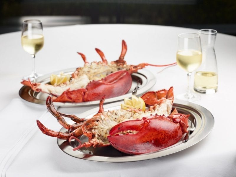 Lobster for Two at The Palm Las Vegas