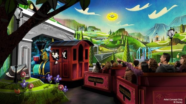 Mickey & Minnie’s Runaway Railway Coming to Disneyland