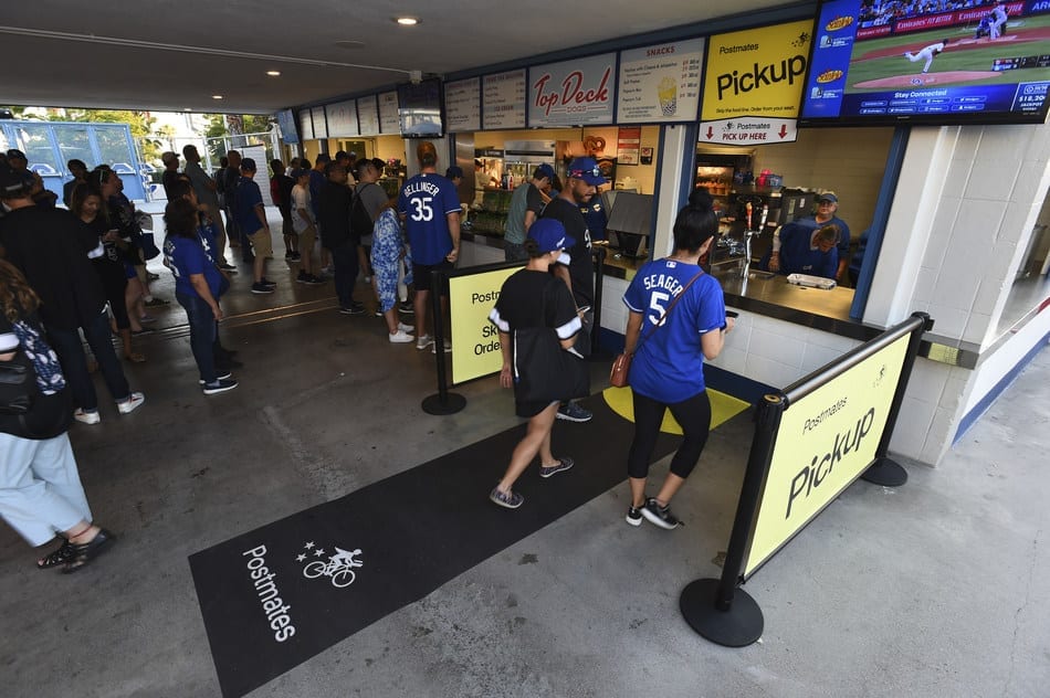 Postmates & Los Angeles Dodgers Enhance Fan Experience