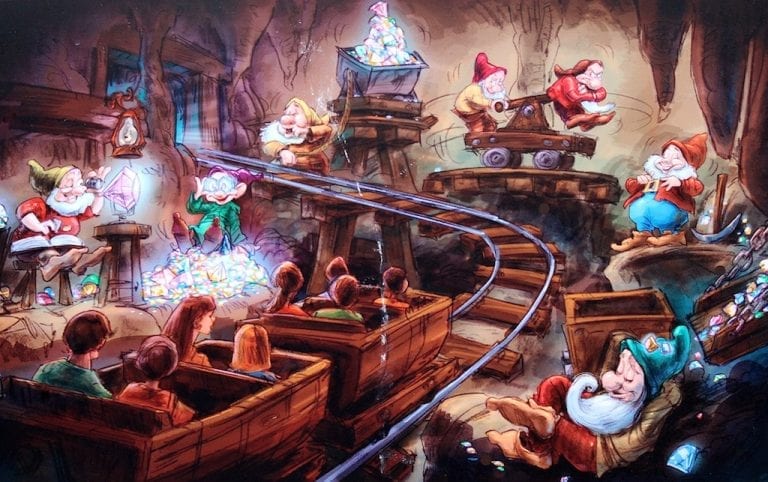 Seven Dwarfs Mine Train Coming to Walt Disney World