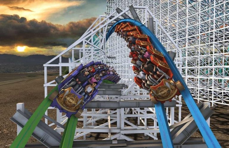 Six Flags Magic Mountain Introduces Twisted Colossus