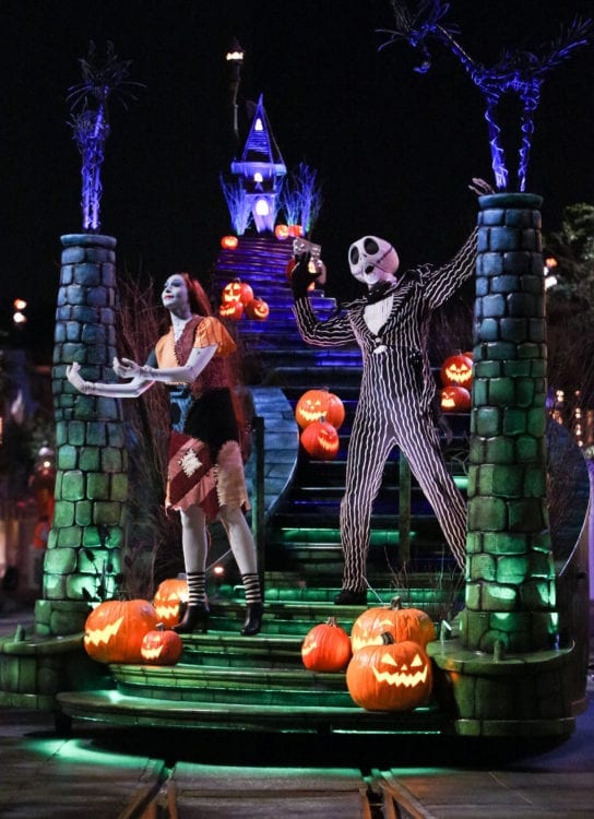 “Frightfully Fun Parade” during Oogie Boogie Bash