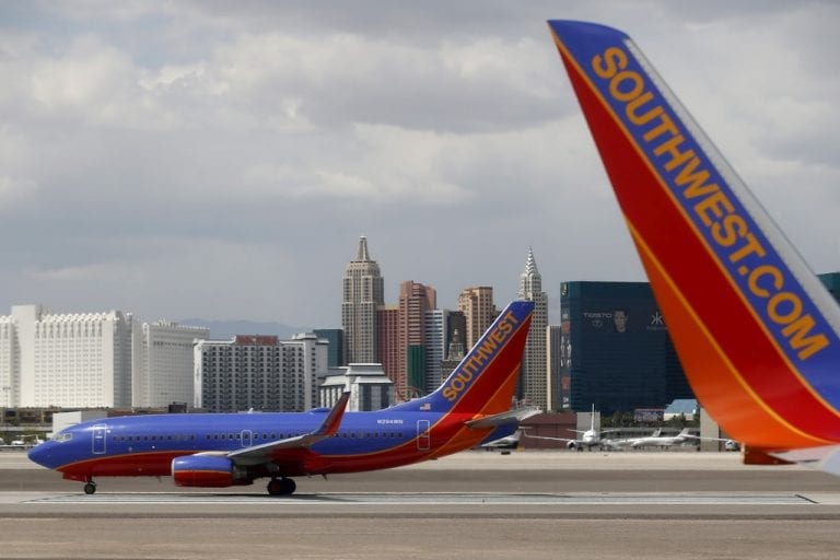 What Las Vegas Terminal is Southwest in?