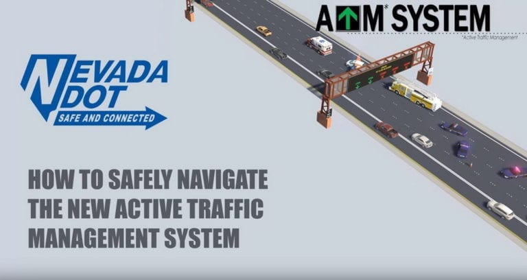 Active Traffic Management Las Vegas Freeway Sign System