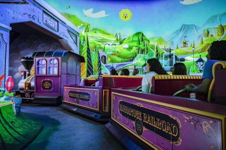 Runnamuck Park in Mickey & Minnie's Runaway Railway