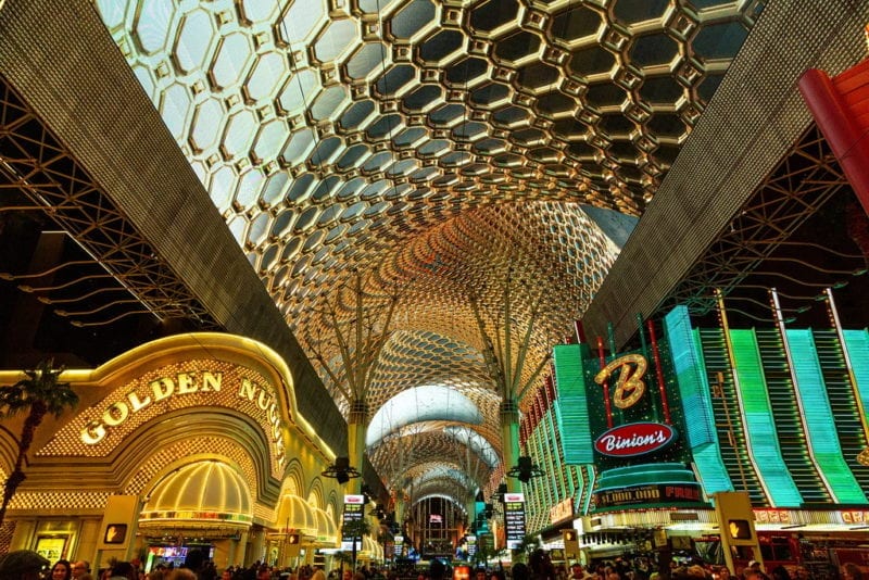 Revitalized Viva Vision Canopy Illuminates Fremont Street Experience in Downtown Las Vegas