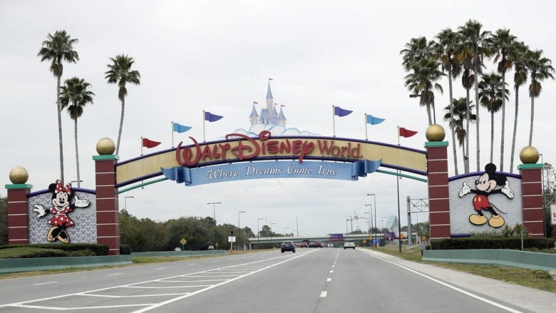 Walt Disney World Resort Entrance