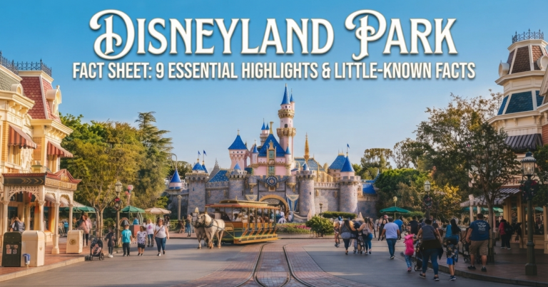 Disneyland Park Fact Sheet