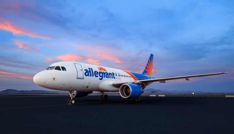 Allegiant Airlines Sunset- Feature