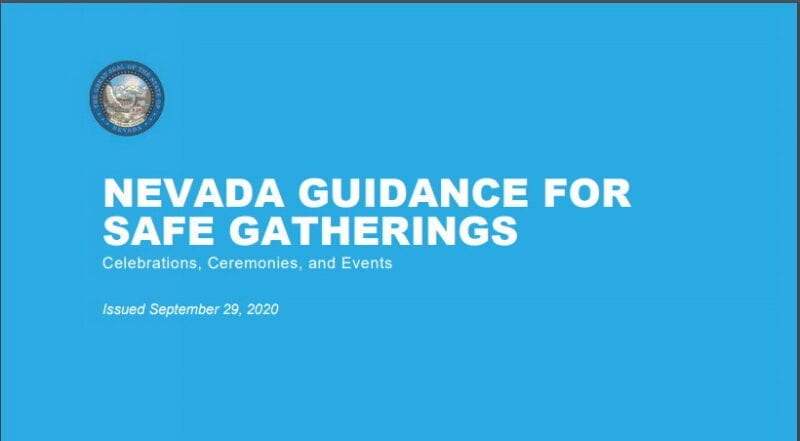 NEVADA GUIDANCE FOR SAFE GATHERINGS