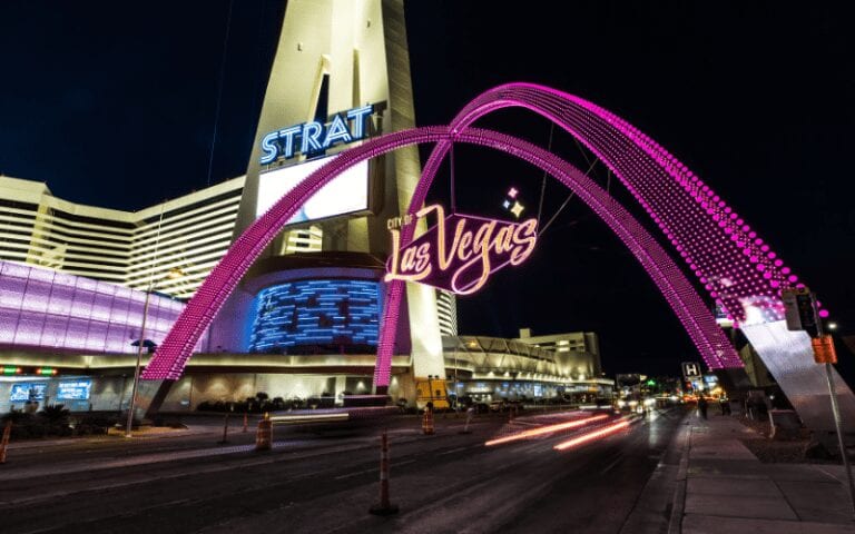 Gateway Arches in Las Vegas Makes its Debut Tonight