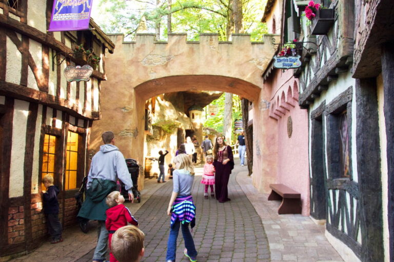 Olde Eutropean Village at Enchanted Forest 768x512