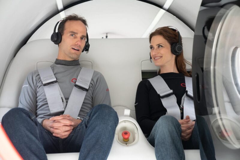 Virgin Hyperloop - XP-2 First Passengers - Josh & Sara