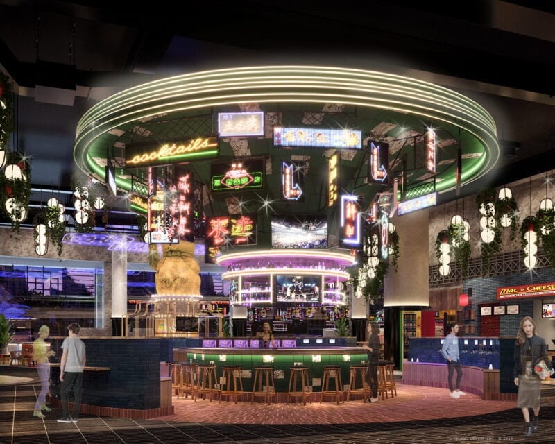 Neon Bar at Resorts World Las Vegas