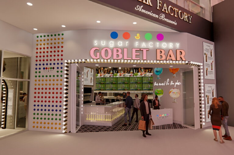 Sugar Factory American Brasserie Goblet Bar 768x511
