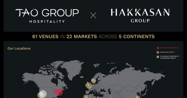 Tao Group Hospitality Combines with Hakkasan Group