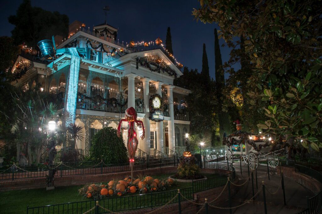 Haunted Mansion Holiday Halloween Time at the Disneyland Resort