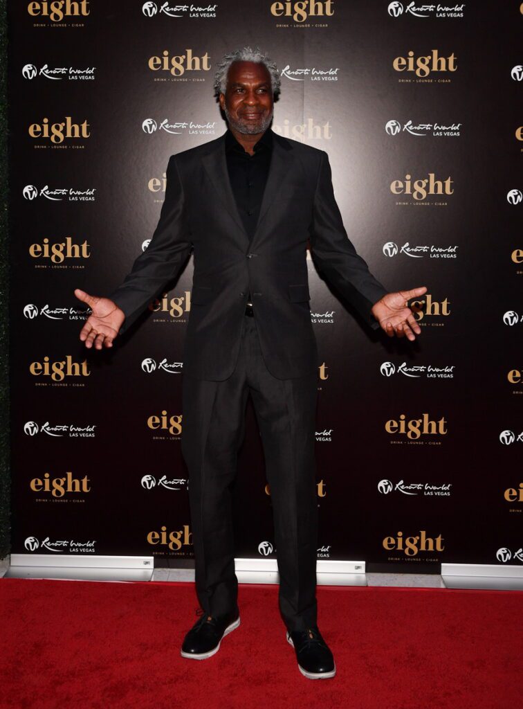 Charles Oakley at Eight Cigar Lounge