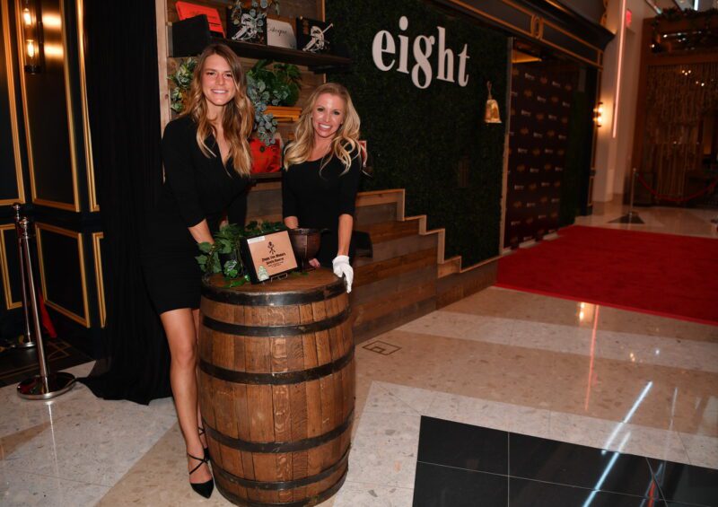 Guests attend Eight Cigar Lounge