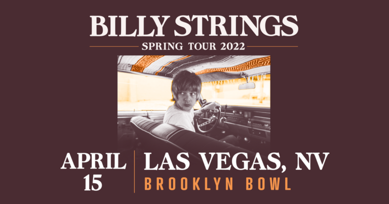 Billy Strings at Brooklyn Bowl Las Vegas 1 768x403