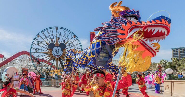 Lunar New Year at Disney California Adventure Park