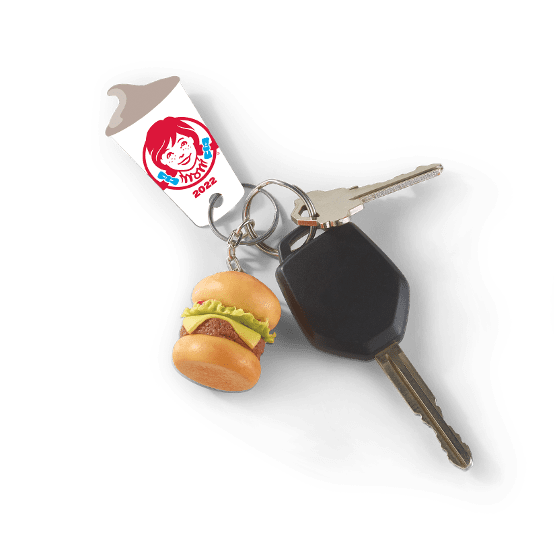 Wendy's Physical Frosty Key Tag