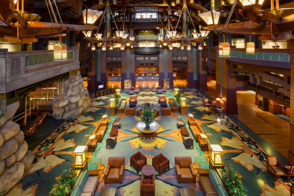Disney’s Grand Californian Hotel & Spa - Great Hall Lobby