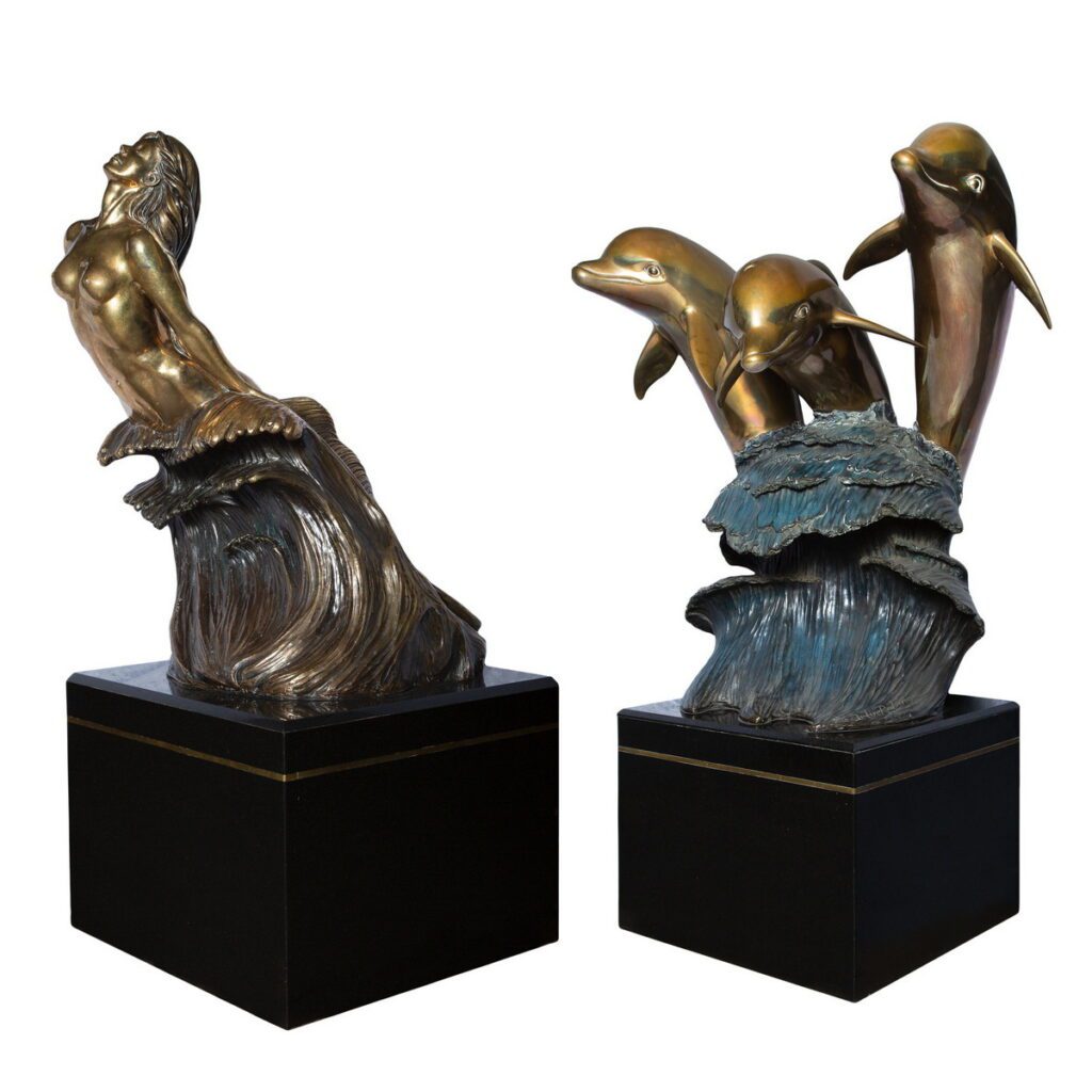 Mirage Bronze Statues