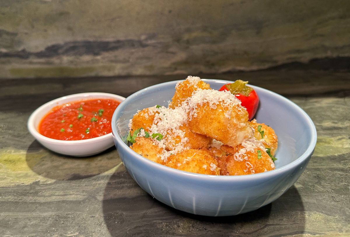 Fried Muzz Balls at Muzzarella Slice