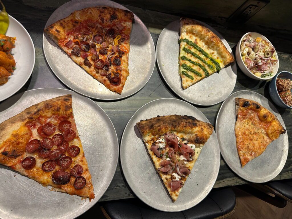 Muzzarella House Pop-Up Pizza Slices