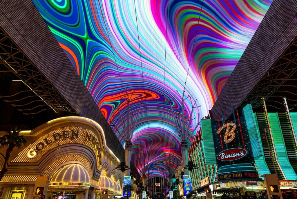 Viva Vision Canopy at Fremont Street
