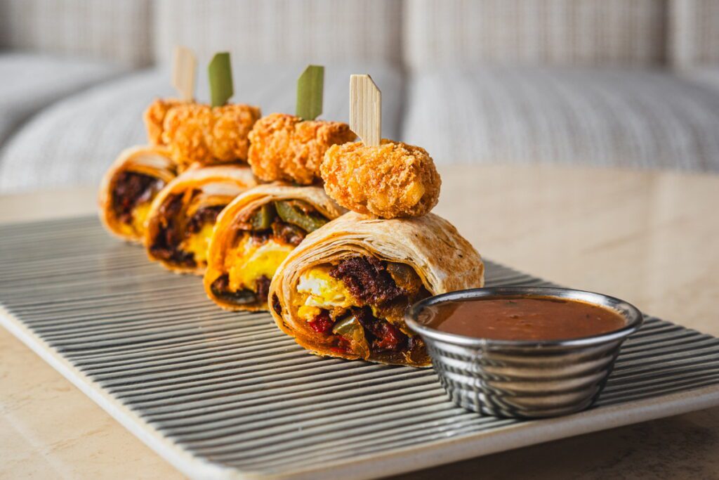 Bel-Aire Lounge - Champagne Brunch - Breakfast Burrito