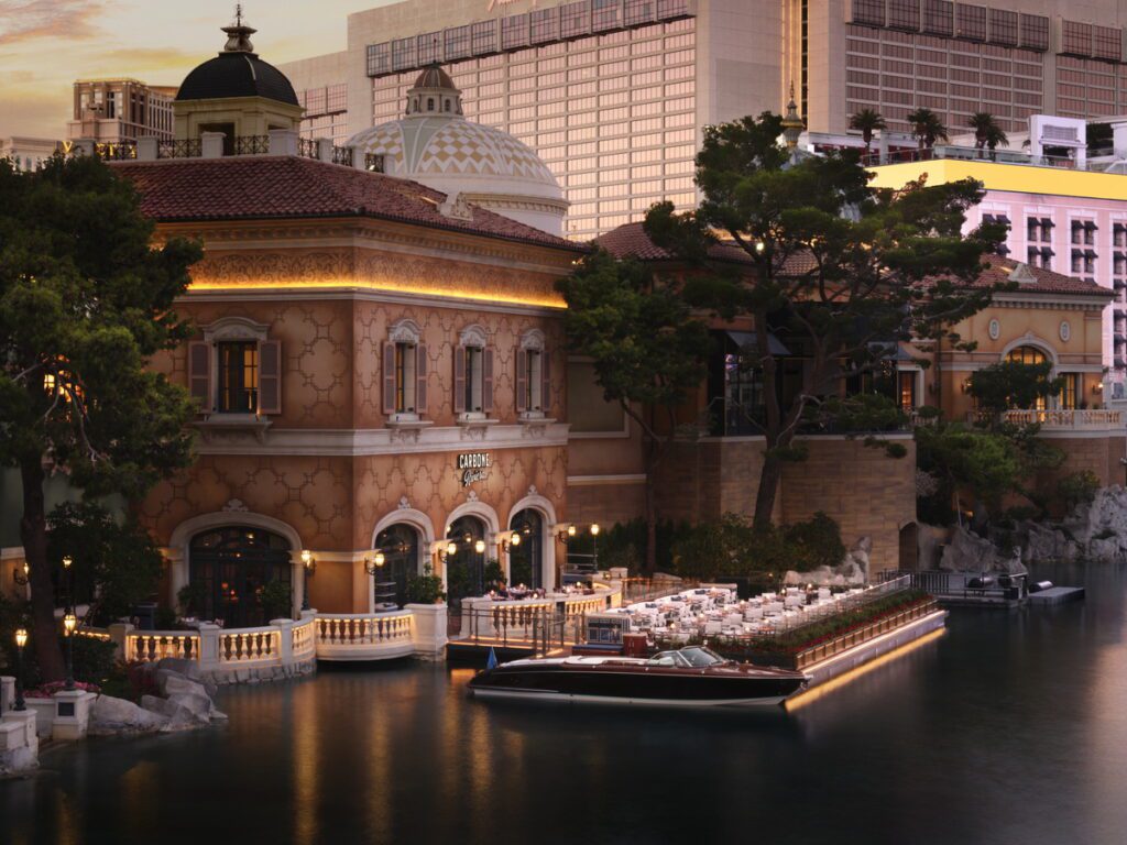 Carbone Riviera at Bellagio - Patio Yacht - Credit Douglas Friedman