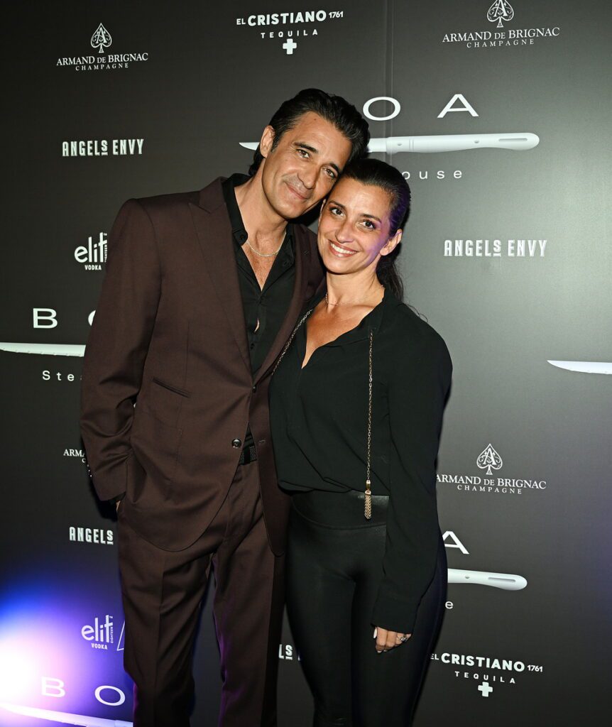 Gilles Marini and Carole Marini
