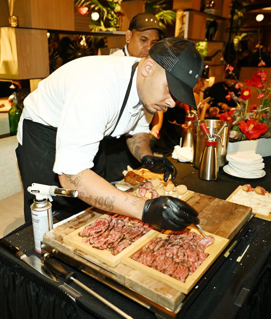 Japanese A5 Kagoshima being prepared at Grand Canal Shoppes at Venetian Las Vegas