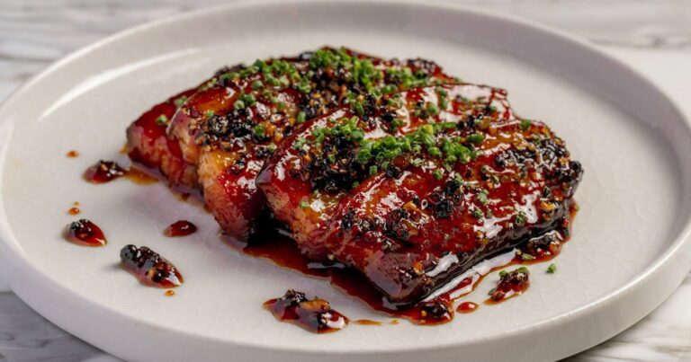 Pastrami Glazed Bacon at High Steaks Vegas