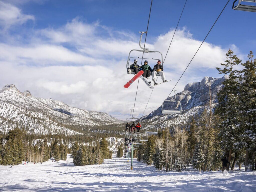 What is the weather like in Las Vegas? - Lee Canyon