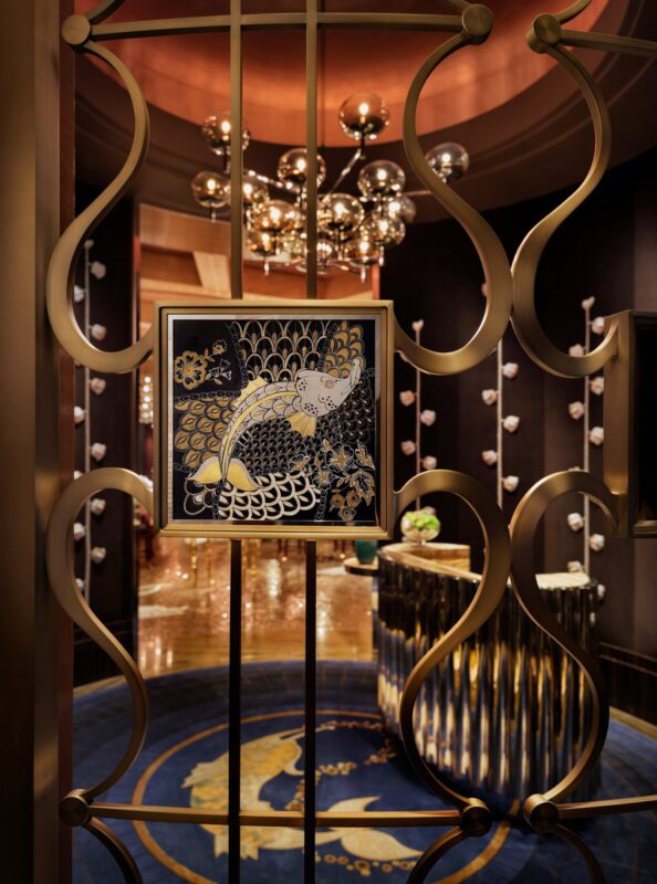 PISCES Bar & Seafare - Door Tile Detail